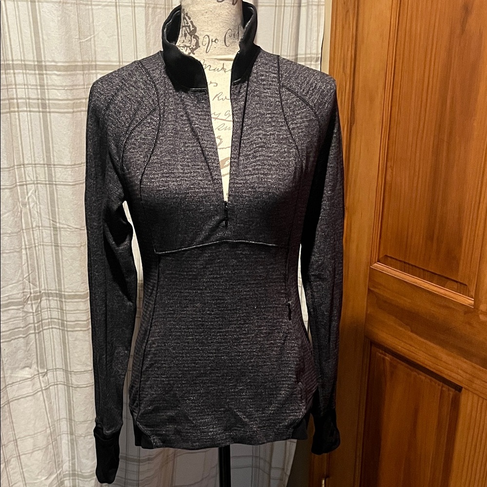 Women’s Black Quarter-Zip Active Pullover